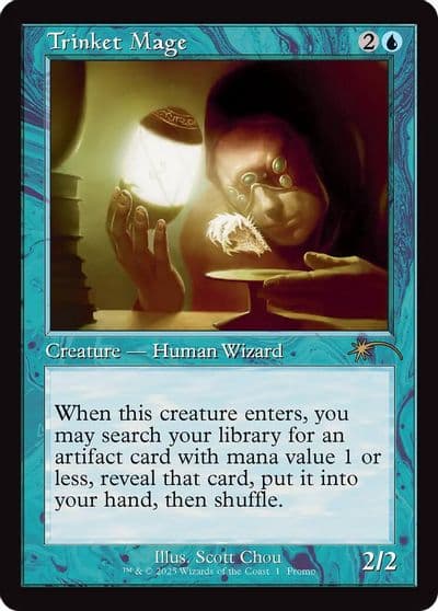 Trinket Mage Retro Frame WPN & Gateway Promos Magic card