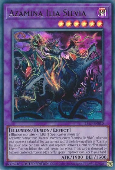 Azamina Ilia Silvia Limited Pack World Championship 2025 Yu-Gi-Oh! card