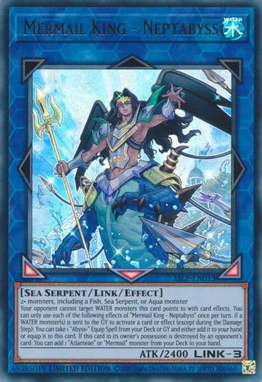 Mermail King Neptabyss Limited Pack World Championship 2025 Yu-Gi-Oh! card