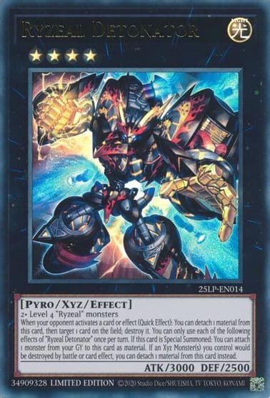 Ryzeal Detonator Limited Pack World Championship 2025 Yu-Gi-Oh! card