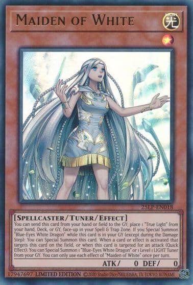 Maiden of White Limited Pack World Championship 2025 Yu-Gi-Oh! card