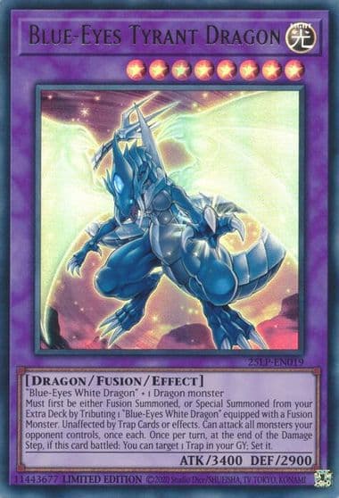 Blue Eyes Tyrant Dragon Limited Pack World Championship 2025 Yu-Gi-Oh! card