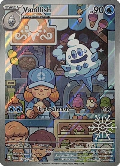 Vanillish (Holiday Calendar) Miscellaneous Cards & Products Pokemon card