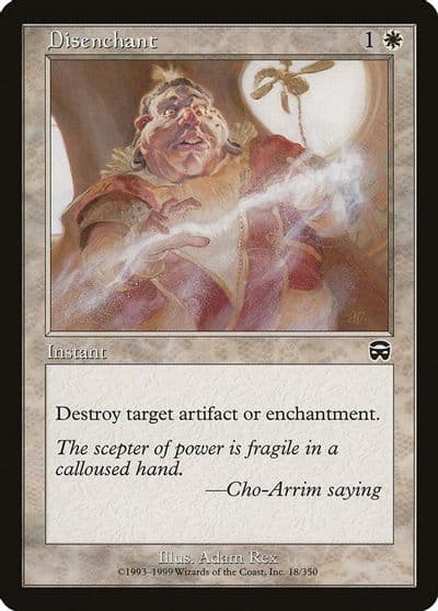 Disenchant Mercadian Masques Magic card