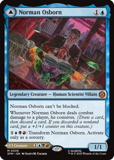 Norman Osborn Marvel's Spider-Man Magic card
