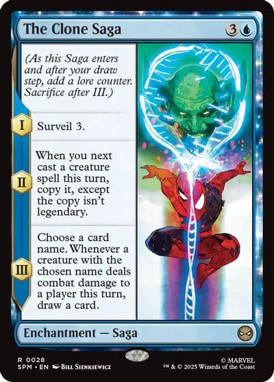 The Clone Saga Marvel's Spider-Man Magic card