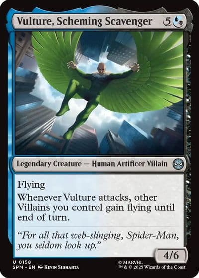 Vulture Scheming Scavenger Marvel's Spider-Man Magic card