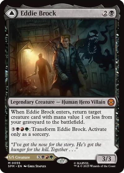 Eddie Brock Marvel's Spider-Man Magic card