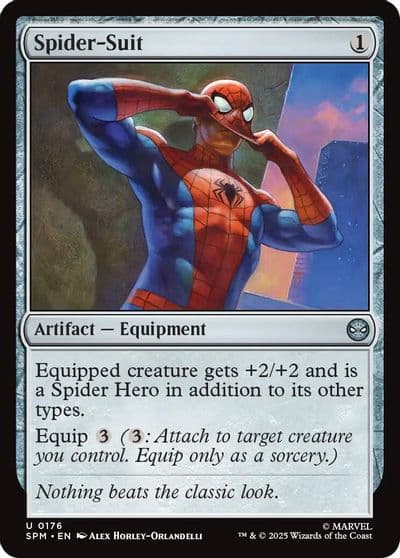 Spider Suit Marvel's Spider-Man Magic card