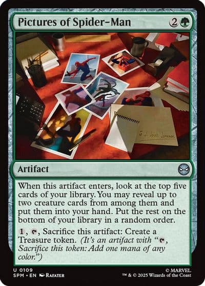 Pictures of Spider Man Marvel's Spider-Man Magic card