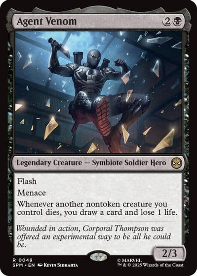 Agent Venom Marvel's Spider-Man Magic card