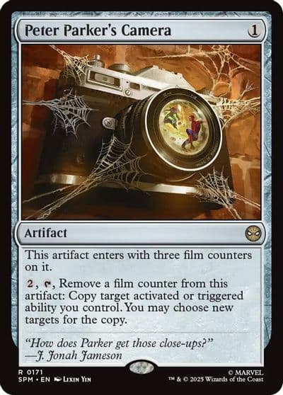 Peter Parkers Camera Marvel's Spider-Man Magic card