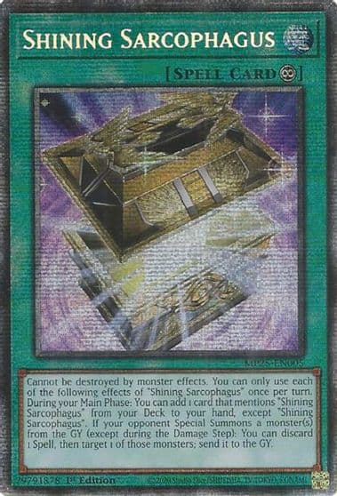 Shining Sarcophagus 2025 Mega-Pack Yu-Gi-Oh! card
