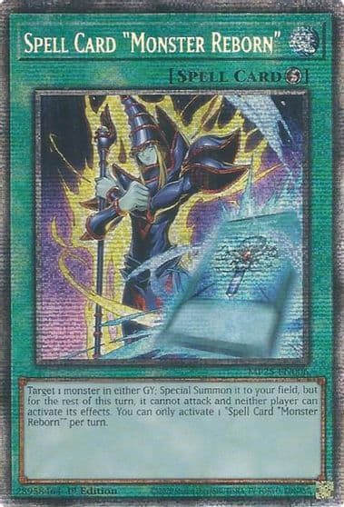 Spell Card Monster Reborn 2025 Mega-Pack Yu-Gi-Oh! card