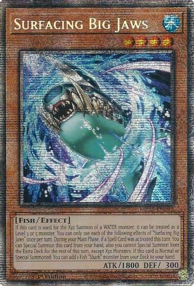 Surfacing Big Jaws 2025 Mega-Pack Yu-Gi-Oh! card
