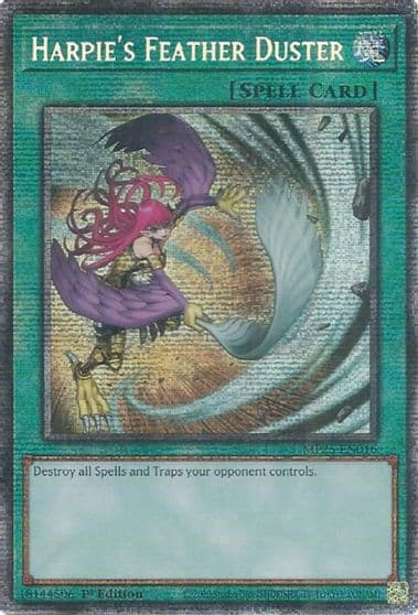 Harpies Feather Duster 2025 Mega-Pack Yu-Gi-Oh! card