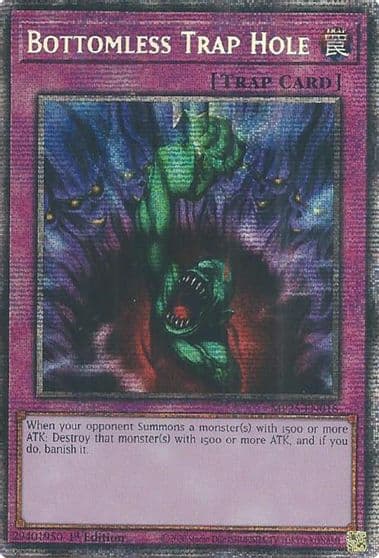 Bottomless Trap Hole 2025 Mega-Pack Yu-Gi-Oh! card