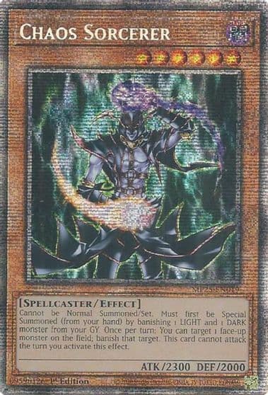 Chaos Sorcerer 2025 Mega-Pack Yu-Gi-Oh! card