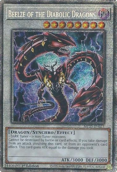 Beelze of the Diabolic Dragons 2025 Mega-Pack Yu-Gi-Oh! card