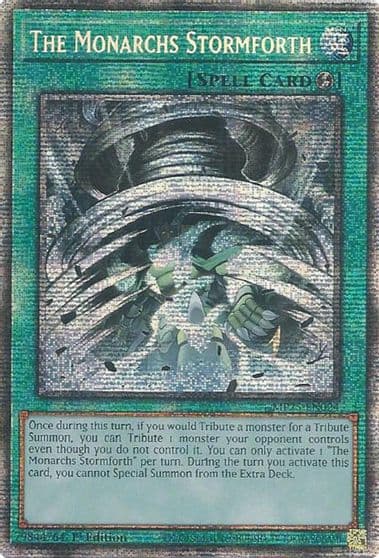 The Monarchs Stormforth 2025 Mega-Pack Yu-Gi-Oh! card