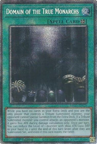 Domain of the True Monarchs 2025 Mega-Pack Yu-Gi-Oh! card