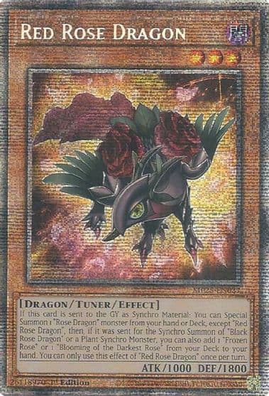 Red Rose Dragon 2025 Mega-Pack Yu-Gi-Oh! card