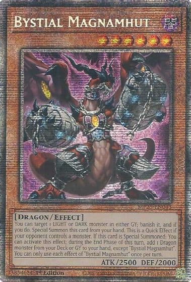 Bystial Magnamhut 2025 Mega-Pack Yu-Gi-Oh! card