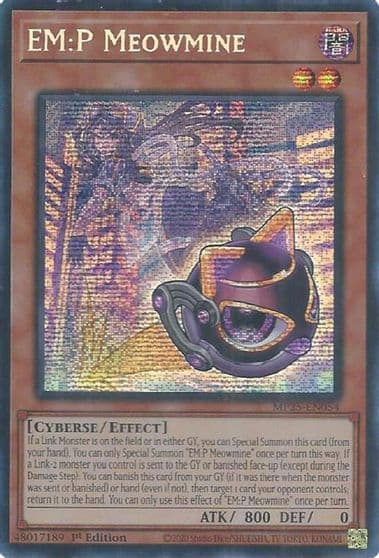 EMP Meowmine 2025 Mega-Pack Yu-Gi-Oh! card