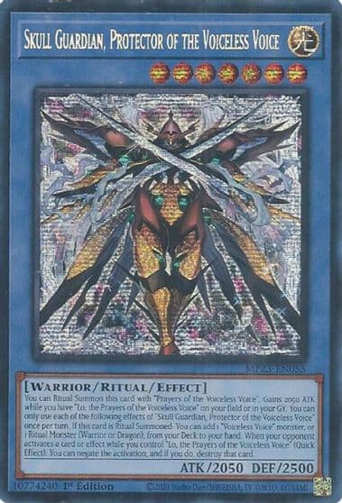 Skull Guardian Protector of the Voiceless Voice 2025 Mega-Pack Yu-Gi-Oh! card
