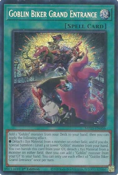 Goblin Biker Grand Entrance 2025 Mega-Pack Yu-Gi-Oh! card