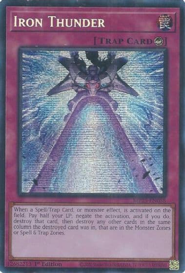 Iron Thunder 2025 Mega-Pack Yu-Gi-Oh! card