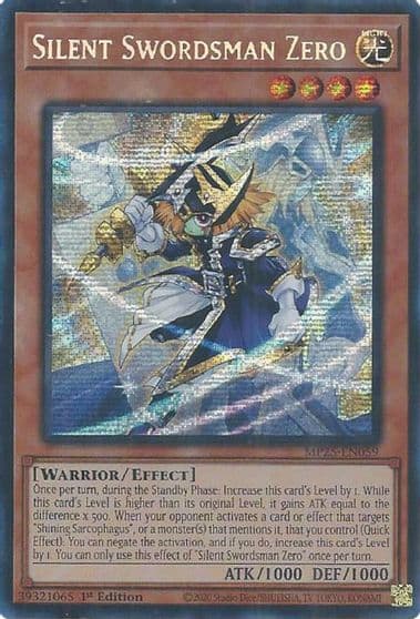 Silent Swordsman Zero 2025 Mega-Pack Yu-Gi-Oh! card