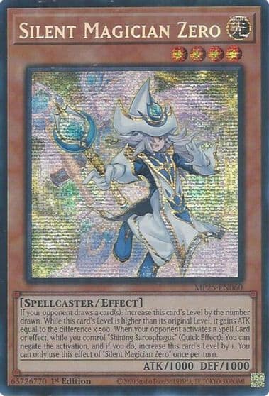 Silent Magician Zero 2025 Mega-Pack Yu-Gi-Oh! card