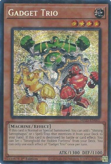 Gadget Trio 2025 Mega-Pack Yu-Gi-Oh! card
