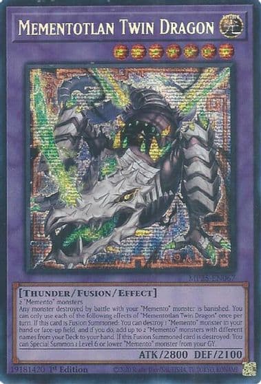 Mementotlan Twin Dragon 2025 Mega-Pack Yu-Gi-Oh! card
