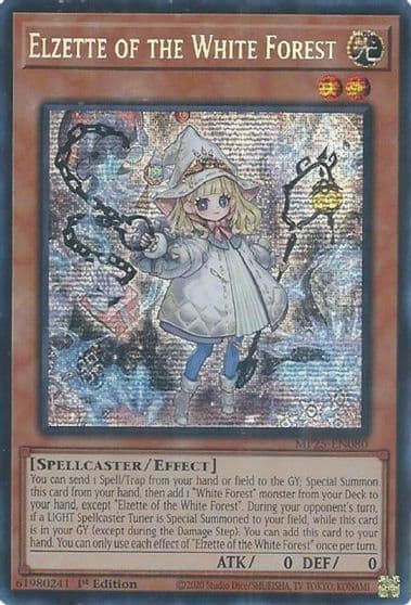 Elzette of the White Forest 2025 Mega-Pack Yu-Gi-Oh! card