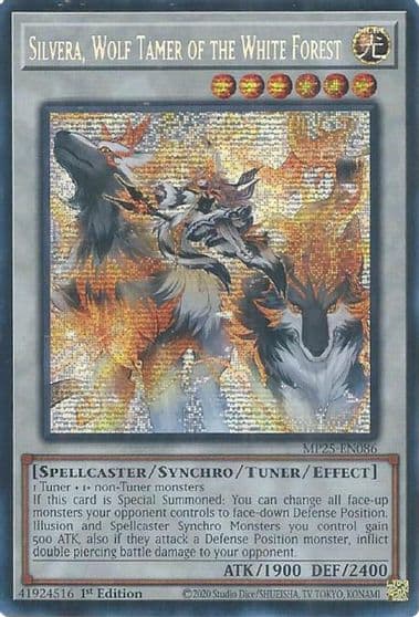 Silvera Wolf Tamer of the White Forest 2025 Mega-Pack Yu-Gi-Oh! card