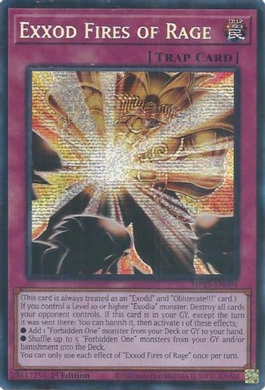 Exxod Fires of Rage 2025 Mega-Pack Yu-Gi-Oh! card