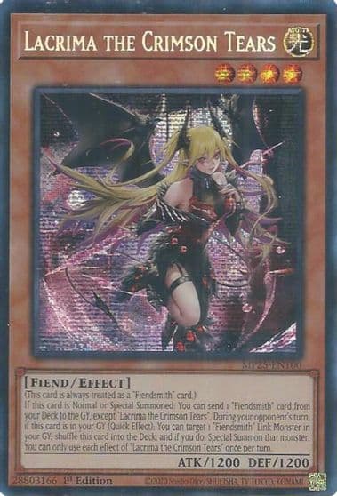 Lacrima the Crimson Tears 2025 Mega-Pack Yu-Gi-Oh! card