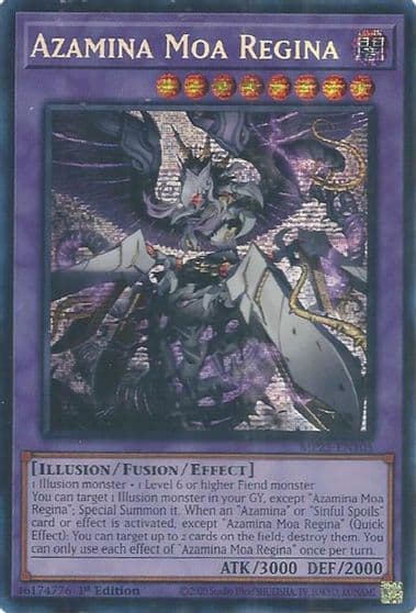 Azamina Moa Regina 2025 Mega-Pack Yu-Gi-Oh! card