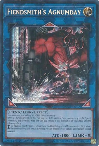 Fiendsmiths Agnumday 2025 Mega-Pack Yu-Gi-Oh! card