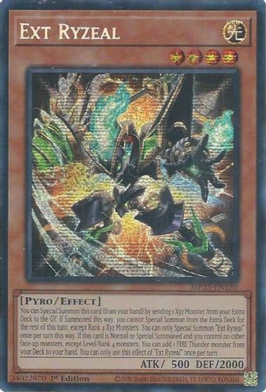 Ext Ryzeal 2025 Mega-Pack Yu-Gi-Oh! card