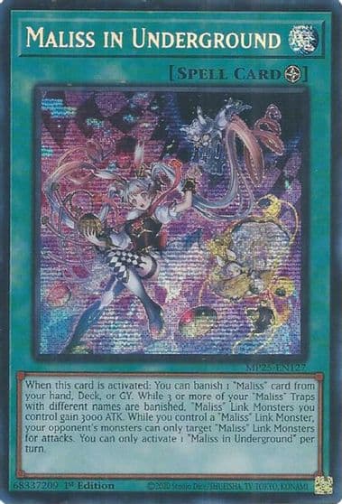 Maliss in Underground 2025 Mega-Pack Yu-Gi-Oh! card