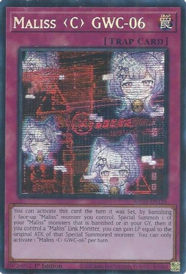Maliss C GWC 06 2025 Mega-Pack Yu-Gi-Oh! card