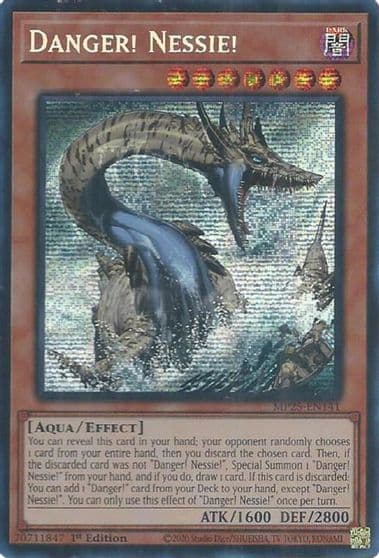 Danger Nessie 2025 Mega-Pack Yu-Gi-Oh! card