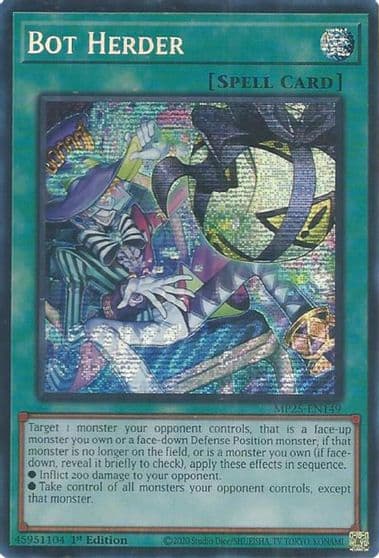 Bot Herder 2025 Mega-Pack Yu-Gi-Oh! card