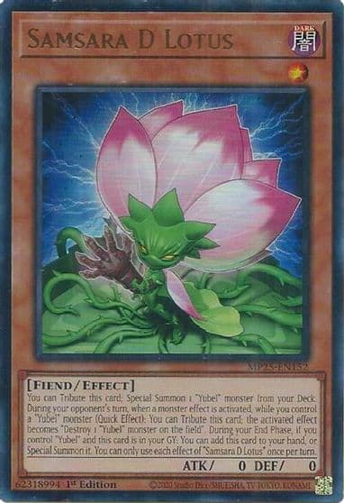 Samsara D Lotus 2025 Mega-Pack Yu-Gi-Oh! card