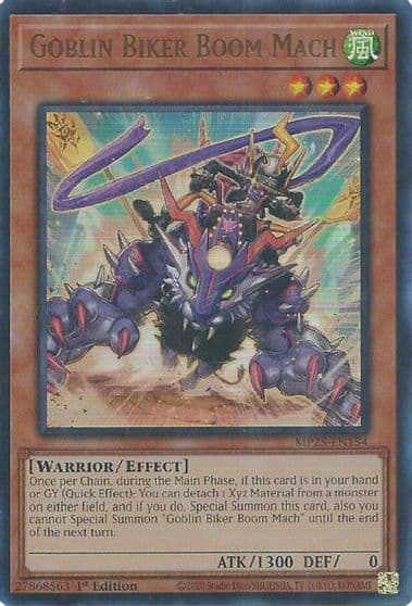 Goblin Biker Boom Mach 2025 Mega-Pack Yu-Gi-Oh! card