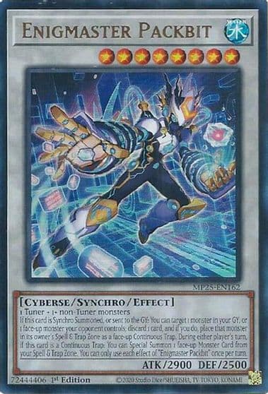 Enigmaster Packbit 2025 Mega-Pack Yu-Gi-Oh! card