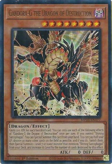 Gandora G the Dragon of Destruction 2025 Mega-Pack Yu-Gi-Oh! card